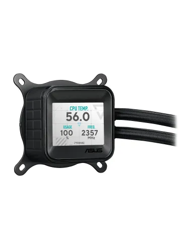 ASUS Prime LC 360 ARGB LCD Procesador Sistema de refrigeración líquida todo en uno 12 cm Negro