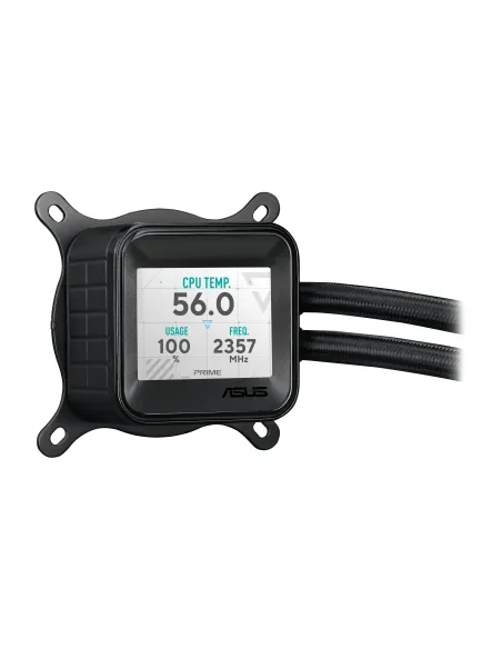 ASUS Prime LC 360 ARGB LCD Procesador Sistema de refrigeración líquida todo en uno 12 cm Negro