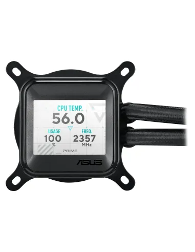 ASUS Prime LC 360 ARGB LCD Procesador Sistema de refrigeración líquida todo en uno 12 cm Negro