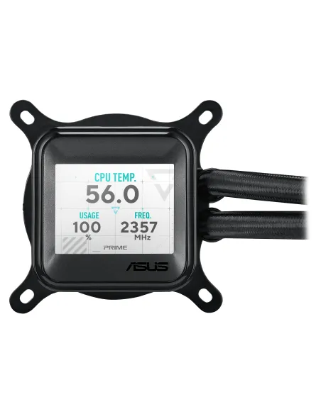 ASUS Prime LC 360 ARGB LCD Procesador Sistema de refrigeración líquida todo en uno 12 cm Negro