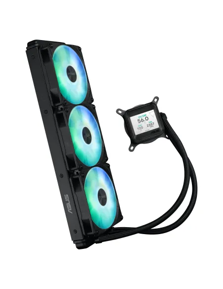 ASUS Prime LC 360 ARGB LCD Procesador Sistema de refrigeración líquida todo en uno 12 cm Negro