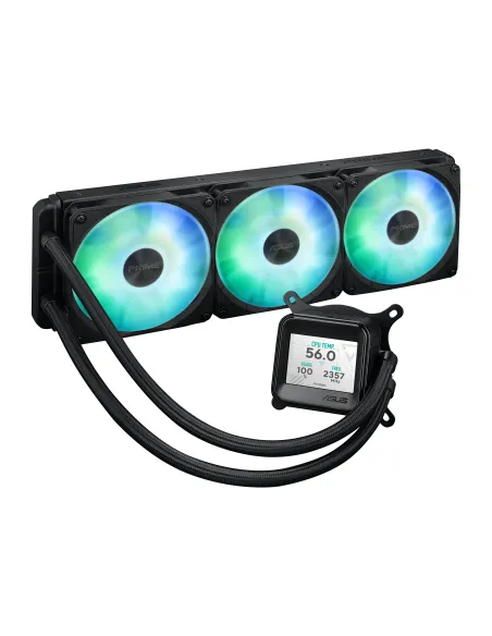 ASUS Prime LC 360 ARGB LCD Procesador Sistema de refrigeración líquida todo en uno 12 cm Negro