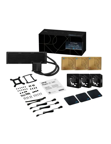 ASUS ProArt LC 360 Procesador Kit de refrigeración líquida 12 cm Negro