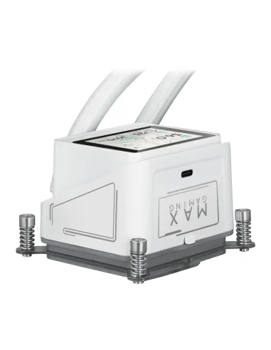 ASUS MAX Gaming LC 360 ARGB LCD White Edition Procesador Sistema de refrigeración líquida todo en uno 12 cm Blanco