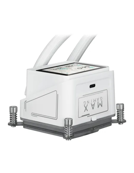 ASUS MAX Gaming LC 360 ARGB LCD White Edition Procesador Sistema de refrigeración líquida todo en uno 12 cm Blanco