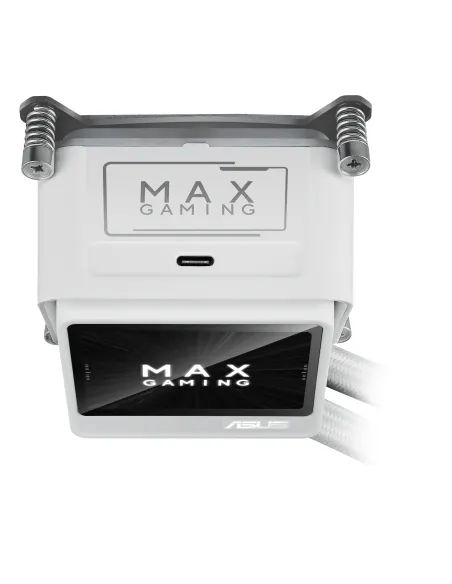 ASUS MAX Gaming LC 360 ARGB LCD White Edition Procesador Sistema de refrigeración líquida todo en uno 12 cm Blanco