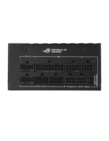 ASUS ROG -LOKI-1200T-SFX-L-GAMING unidad de fuente de alimentación 1200 W 20+4 pin ATX Negro, Plata