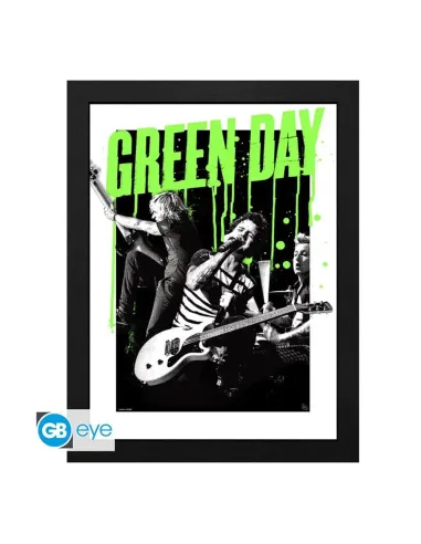 Impresion enmarcada gb eye green day live