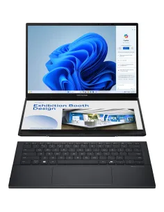 ASUS Zenbook Duo OLED UX8406CA-QL336W - Ordenador Portátil 14" WUXGA (Intel Core Ultra 7 255H, 32GB RAM, 1TB SSD, Arc 140T, 2