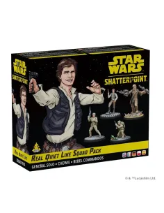 Juego de mesa star wars shatterpoint real quiet like squad pack edad recomendada 14 años