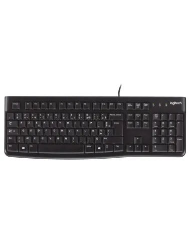 Logitech Keyboard K120 for Business teclado Universal USB AZERTY Francés Negro