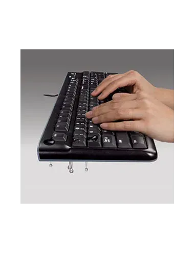 Logitech Keyboard K120 for Business teclado Universal USB AZERTY Francés Negro