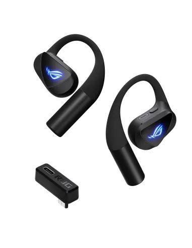 ASUS ROG Cetra Open Wireless Auriculares True Wireless Stereo (TWS) gancho de oreja Juego Bluetooth Negro