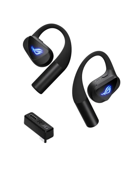 ASUS ROG Cetra Open Wireless Auriculares True Wireless Stereo (TWS) gancho de oreja Juego Bluetooth Negro