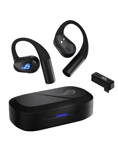 ASUS ROG Cetra Open Wireless Auriculares True Wireless Stereo (TWS) gancho de oreja Juego Bluetooth Negro