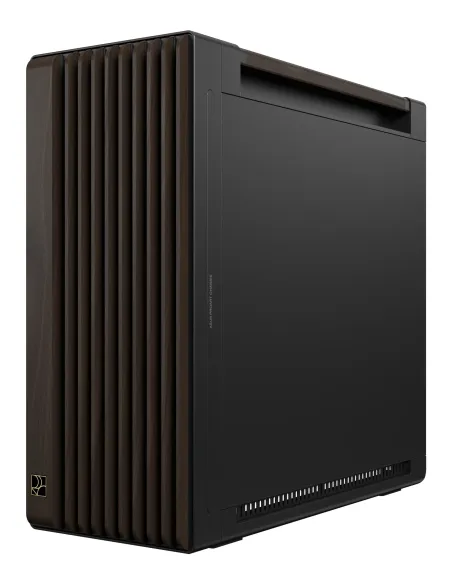 ASUS ProArt PA602 Wood Edition Modern Black - Metal Panel Midi Tower Negro, Madera