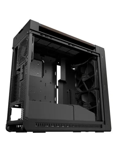 ASUS ProArt PA602 Wood Edition Modern Black - Metal Panel Midi Tower Negro, Madera