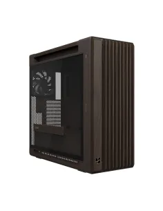 ASUS ProArt PA602 Wood Edition Retro Brown - Tempered Glass Panel Midi Tower Marrón