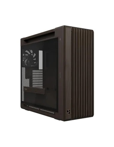 ASUS ProArt PA602 Wood Edition Retro Brown - Tempered Glass Panel Midi Tower Marrón