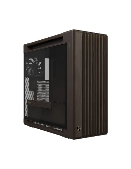 ASUS ProArt PA602 Wood Edition Retro Brown - Tempered Glass Panel Midi Tower Marrón