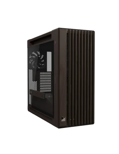 ASUS ProArt PA602 Wood Edition Retro Brown - Tempered Glass Panel Midi Tower Marrón