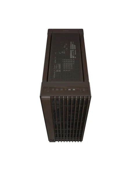 ASUS ProArt PA602 Wood Edition Retro Brown - Tempered Glass Panel Midi Tower Marrón