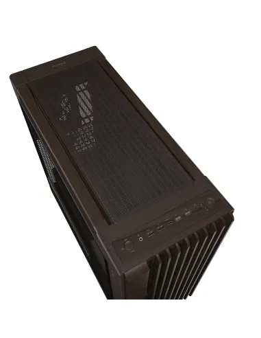ASUS ProArt PA602 Wood Edition Retro Brown - Tempered Glass Panel Midi Tower Marrón