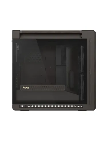ASUS ProArt PA602 Wood Edition Retro Brown - Tempered Glass Panel Midi Tower Marrón