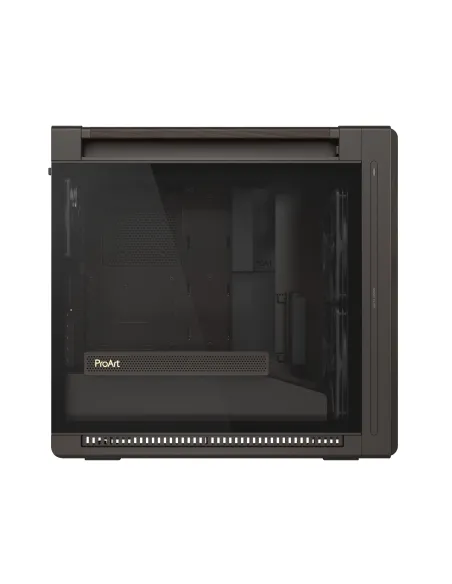 ASUS ProArt PA602 Wood Edition Retro Brown - Tempered Glass Panel Midi Tower Marrón