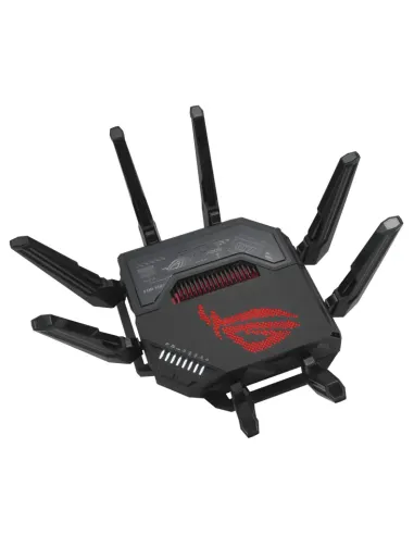 ASUS ROG Rapture GT-BE98 router inalámbrico 10 Gigabit Ethernet Quad-band (2.4 GHz   5 GHz-1   5 GHz-2   6 GHz) Negro