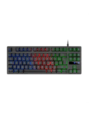 Mars Gaming MK02 Negro Teclado Gaming H-Mech FRGB TKL Antighosting Idioma Español