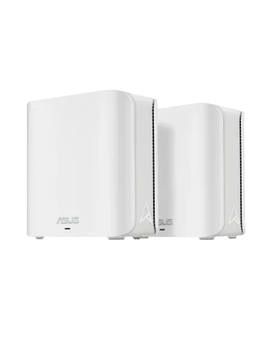 ASUS ZenWiFi BD4 (2-pack EU+UK) Doble banda (2,4 GHz   5 GHz) Wi-Fi 7 (802.11be) Blanco Interno