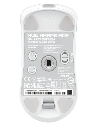 ASUS ROG Harpe Ace Aim Lab Edition ratón Juego Ambidextro RF Wireless + Bluetooth + USB Type-C Opto-mecánica 36000 DPI