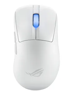 ASUS ROG Keris II Ace Wireless AimPoint White ratón Juego mano derecha RF Wireless + Bluetooth + USB Type-A Óptico 42000 DPI