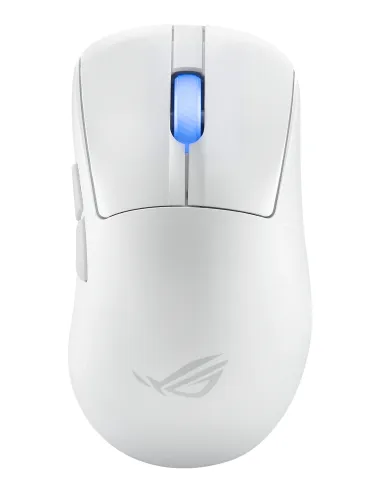 ASUS ROG Keris II Ace Wireless AimPoint White ratón Juego mano derecha RF Wireless + Bluetooth + USB Type-A Óptico 42000 DPI