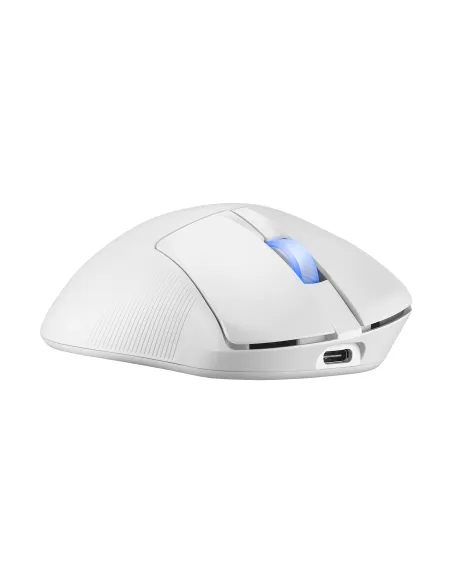 ASUS ROG Keris II Ace Wireless AimPoint White ratón Juego mano derecha RF Wireless + Bluetooth + USB Type-A Óptico 42000 DPI