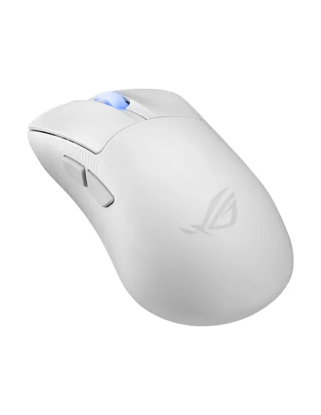 ASUS ROG Keris II Ace Wireless AimPoint White ratón Juego mano derecha RF Wireless + Bluetooth + USB Type-A Óptico 42000 DPI