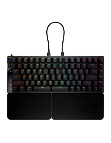 ASUS ROG Falcata teclado Juego USB + RF Wireless + Bluetooth Negro