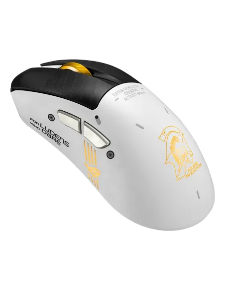 ASUS ROG Keris II Origin-KJP ratón Juego mano derecha RF Wireless + Bluetooth + USB Type-A Óptico 42000 DPI