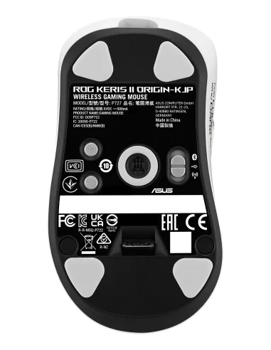 ASUS ROG Keris II Origin-KJP ratón Juego mano derecha RF Wireless + Bluetooth + USB Type-A Óptico 42000 DPI