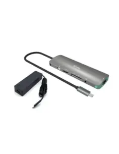 Docking station i - tec usb tipo c 9 en 1 + cargador 100w