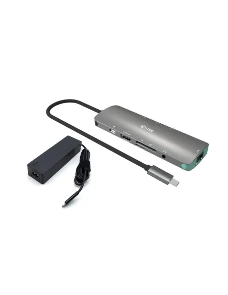Docking station i - tec usb tipo c 9 en 1 + cargador 100w
