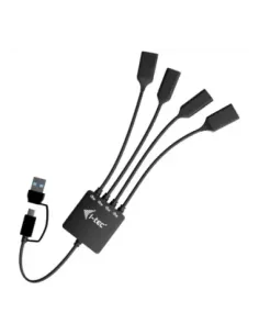 Hub i - tec usb tipo c - usb tipo a 4 en 1