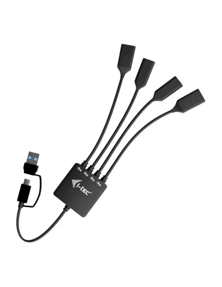 Hub i - tec usb tipo c - usb tipo a 4 en 1