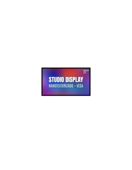 Apple Studio Display 27"/ Cristal Nano texturizado/ VESA