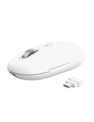Trust Seron Slim Multi ratón Oficina Ambidextro RF Wireless + Bluetooth Óptico 3200 DPI