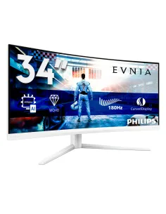 Philips Evnia 5000 34M2C5501A 00 pantalla para PC 86,4 cm (34") 3440 x 1440 Pixeles Wide Quad HD LCD Blanco 2