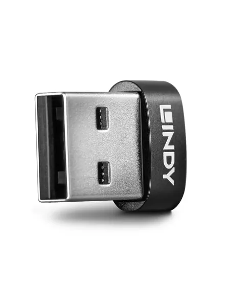 Lindy 41884 cambiador de género para cable USB Type-A USB Type-C Negro