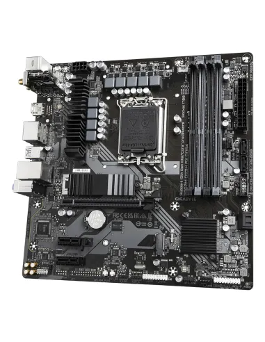 GIGABYTE B760M DS3H AX DDR4 Placa base - Soporta CPUs Intel Core de 14ª generación, VRM digital de 6+2+1 fases, hasta 5333MHz