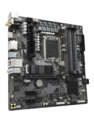 GIGABYTE B760M DS3H AX DDR4 Placa base - Soporta CPUs Intel Core de 14ª generación, VRM digital de 6+2+1 fases, hasta 5333MHz